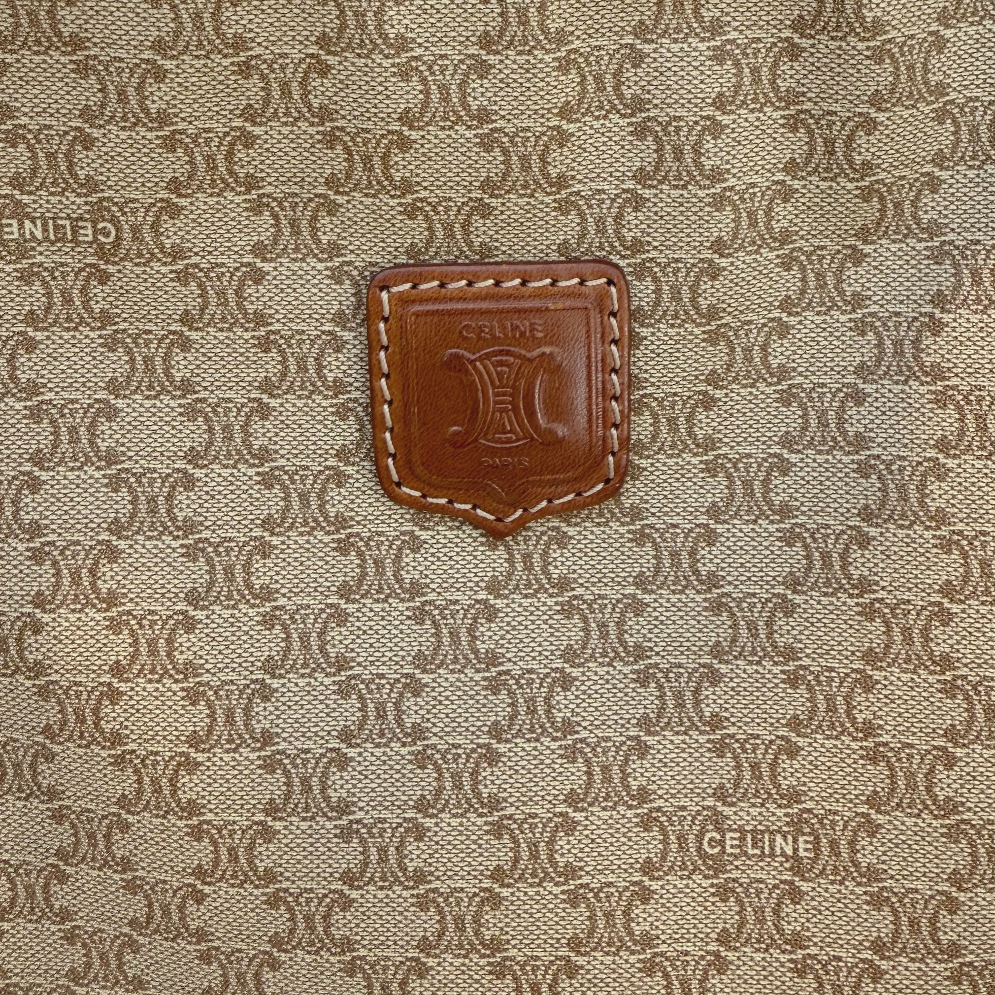 Celine Macadam Canvas Tote Bag