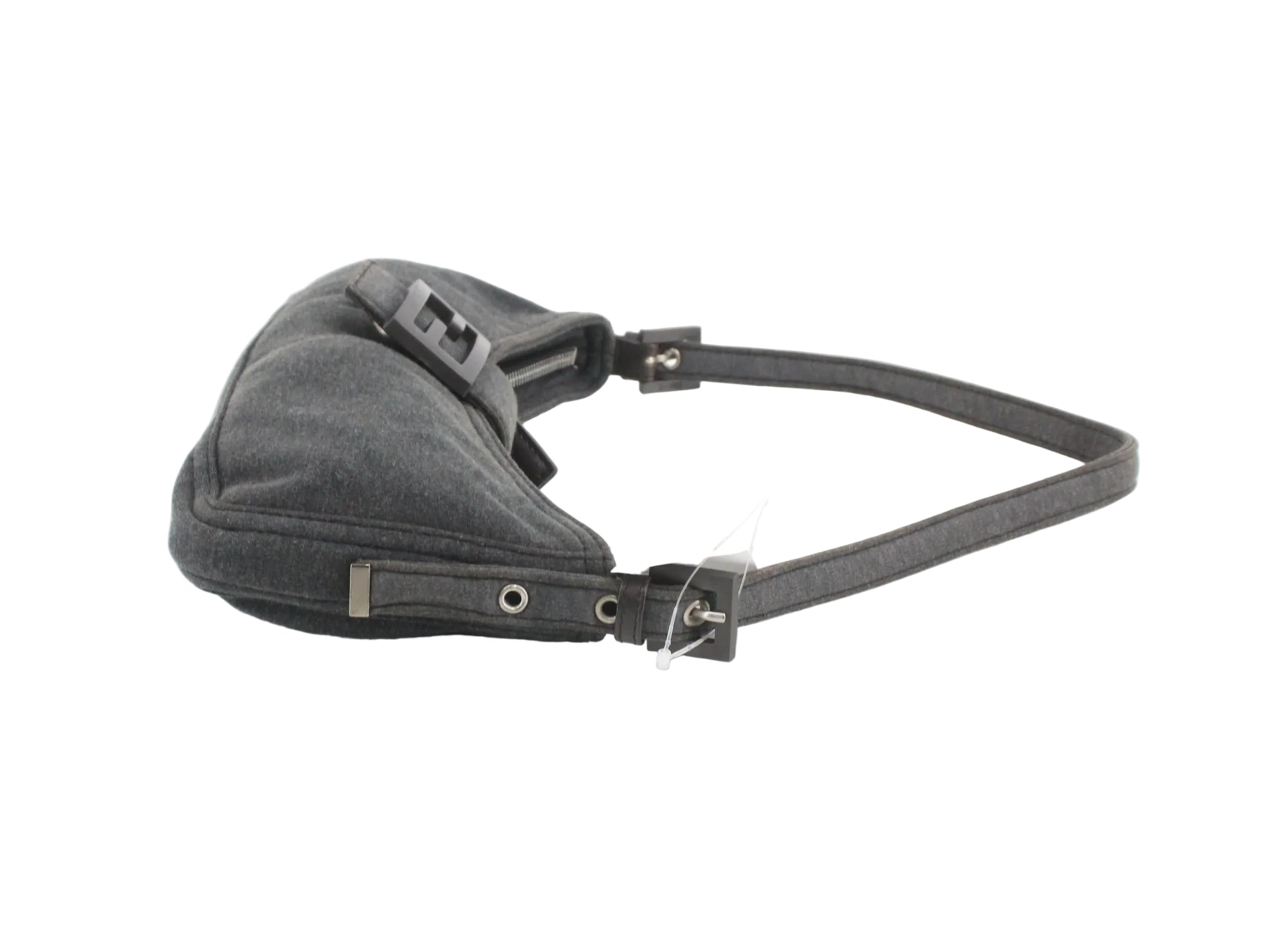 Fendi Dennim Mamma Bucket Shoulder Bag