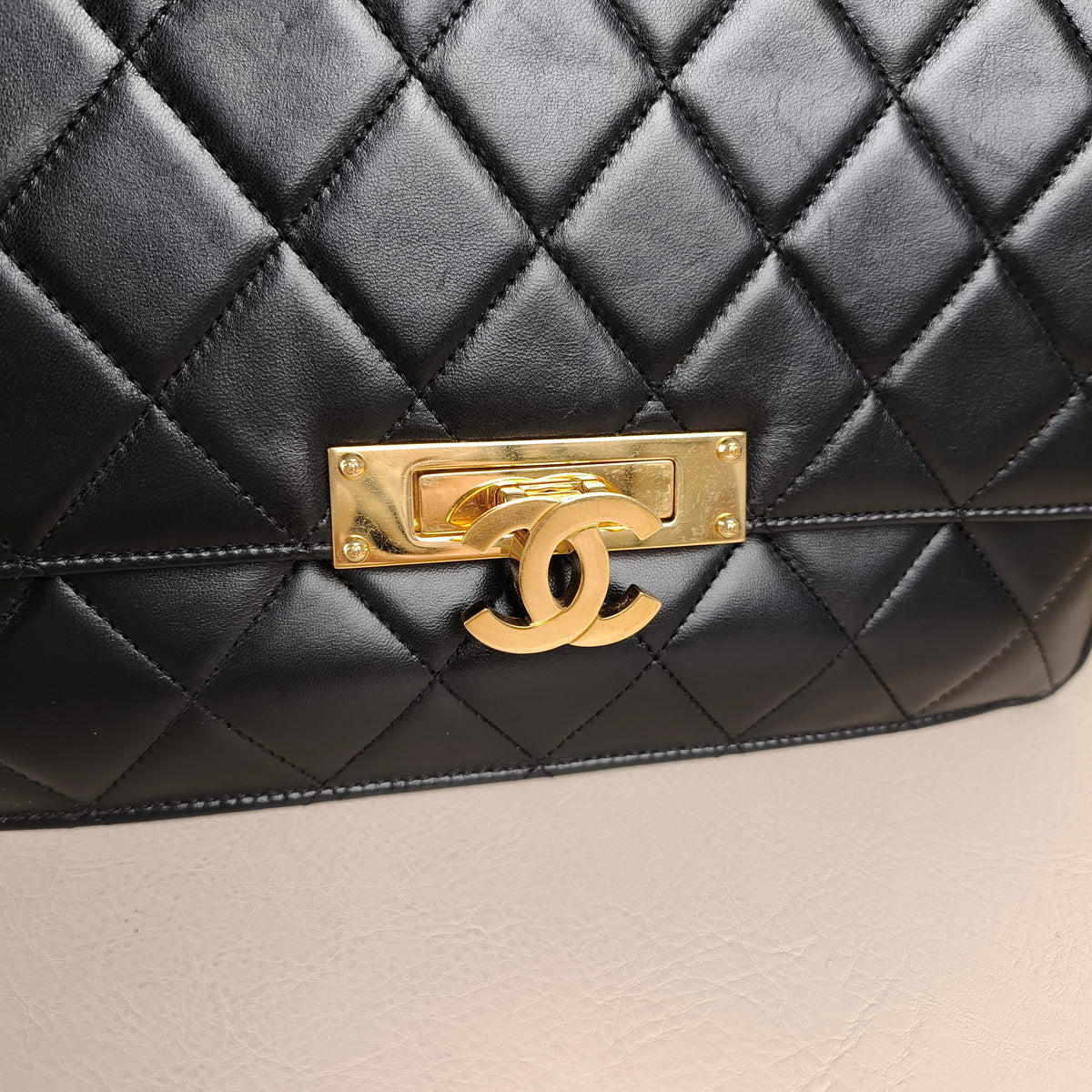 Chanel CC Golden Class Flap Bag
