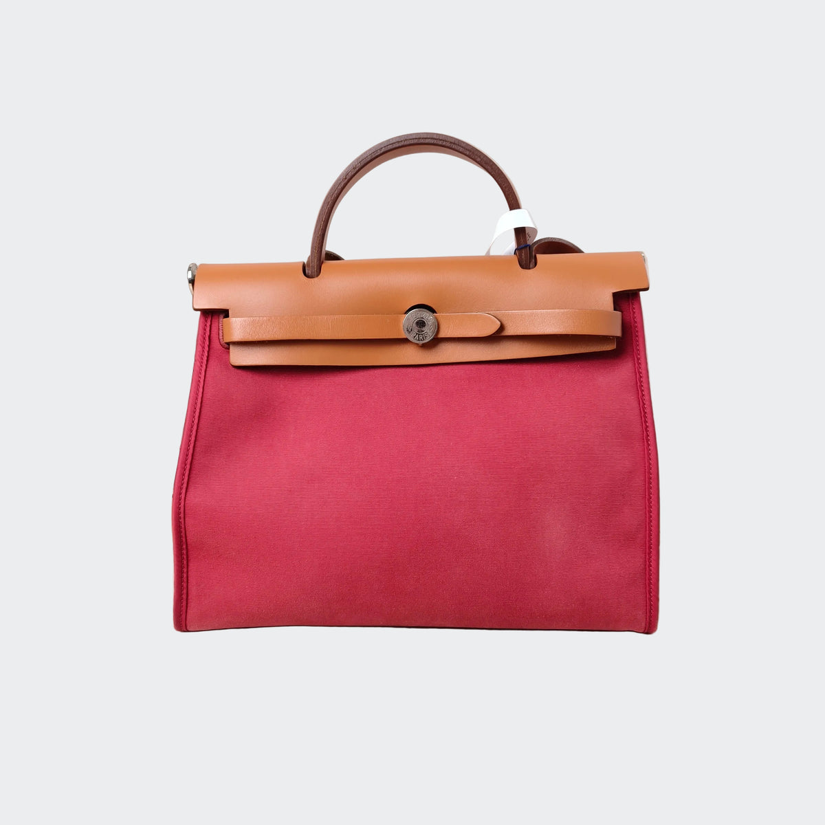 Hermes Herbag 31 Plum Red
