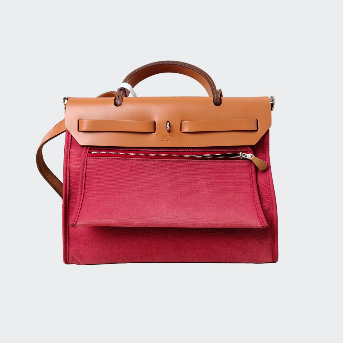 Hermes Herbag 31 Plum Red