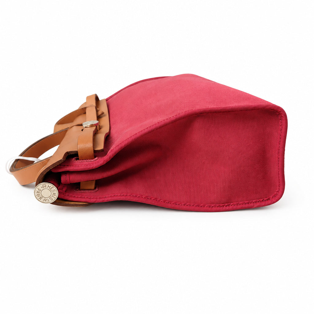 Hermes Herbag 31 Plum Red