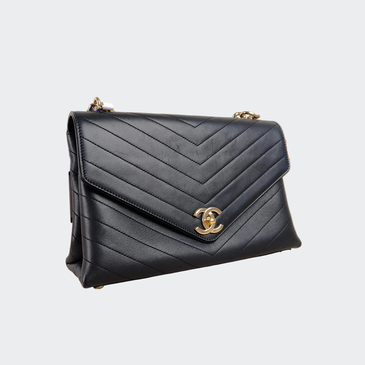 Chanel Coco Chevron Flap Bag