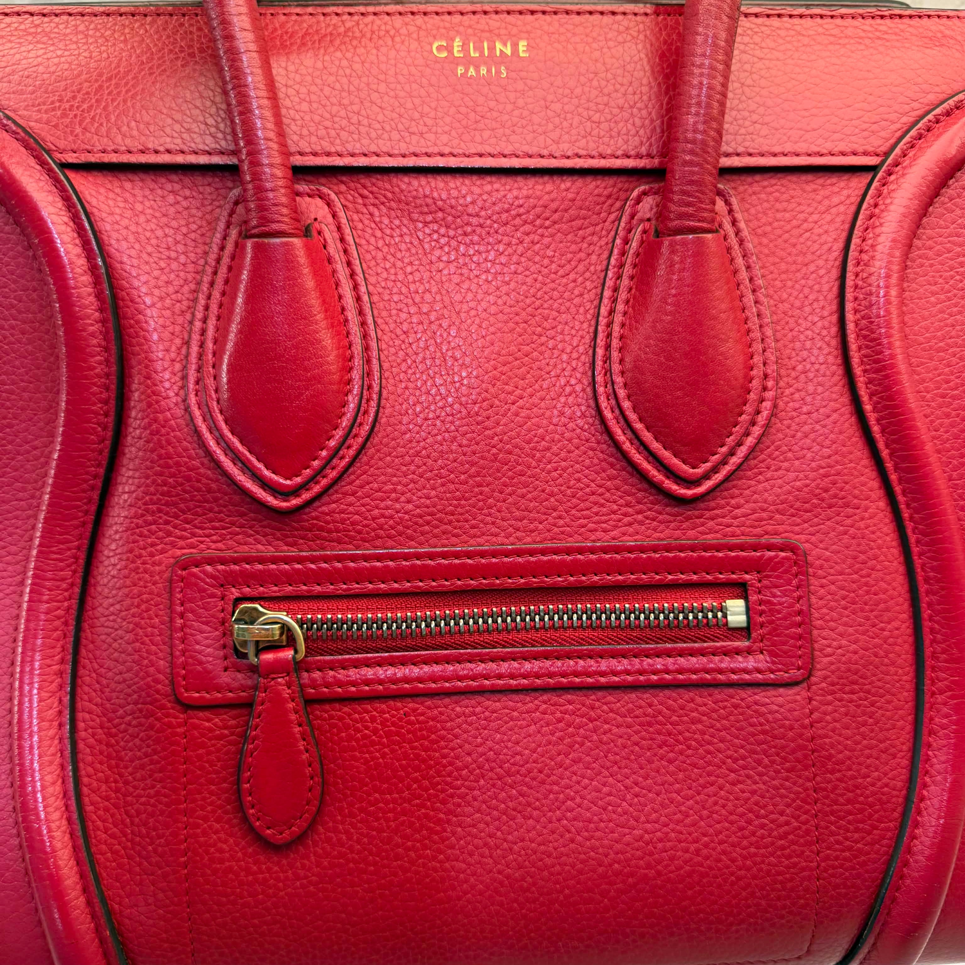 Celine Micro Luggage Tote