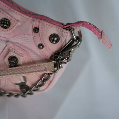 Balenciaga Le Cagole Pink Denim