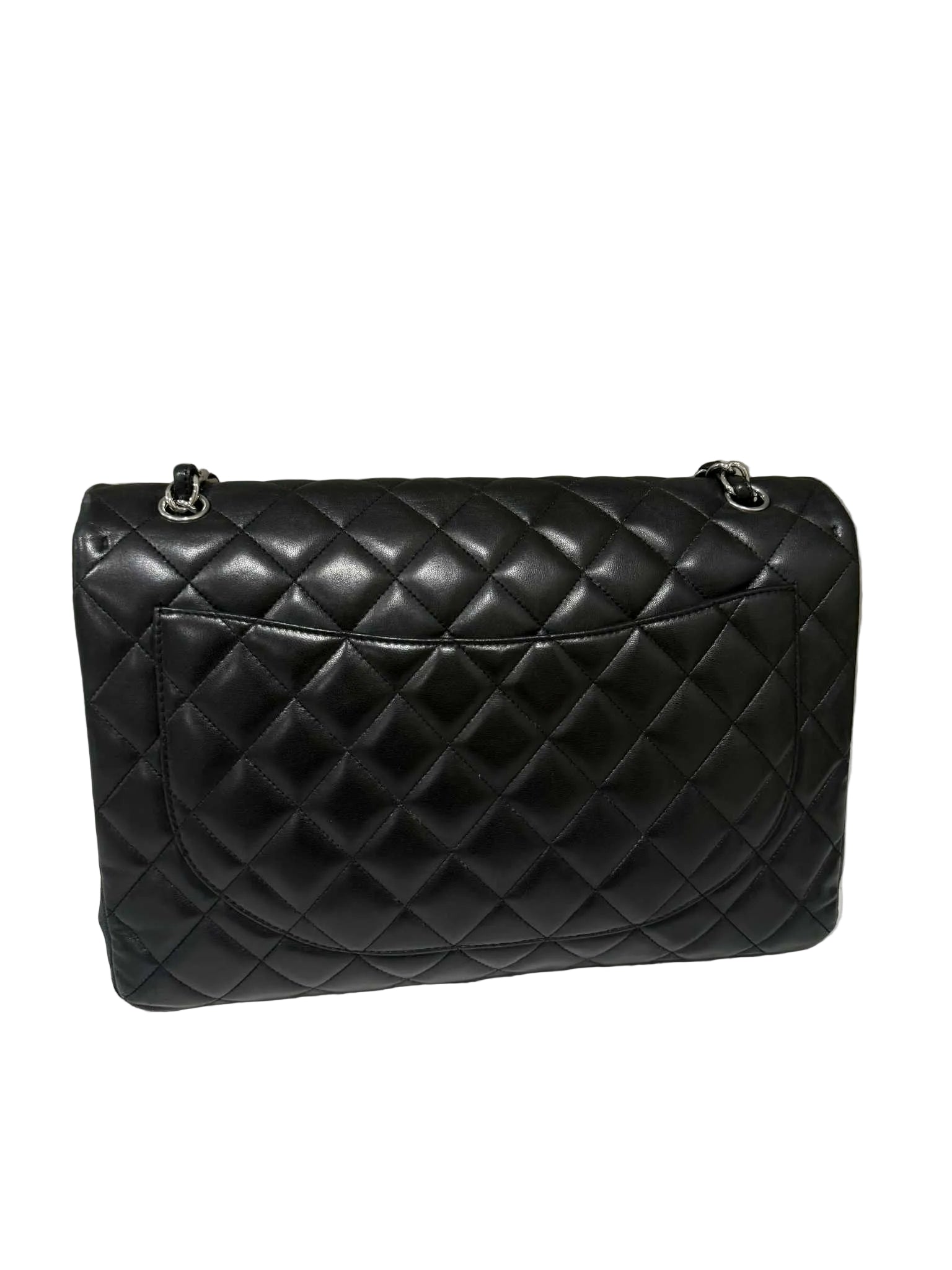 Chanel Classic Flap Maxi Black Lambskin