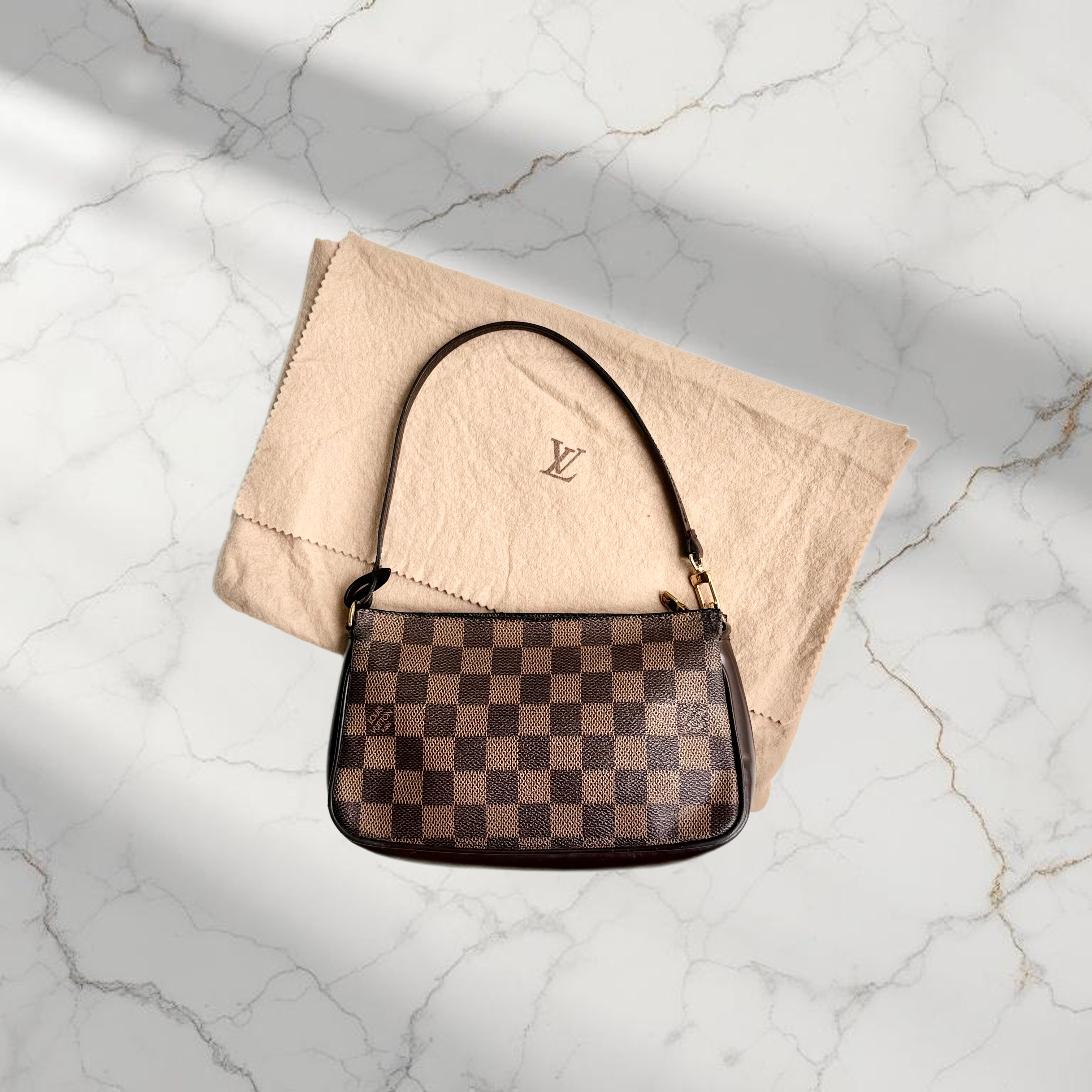 Louis Vuitton Pochette Accessories Damier Ebene