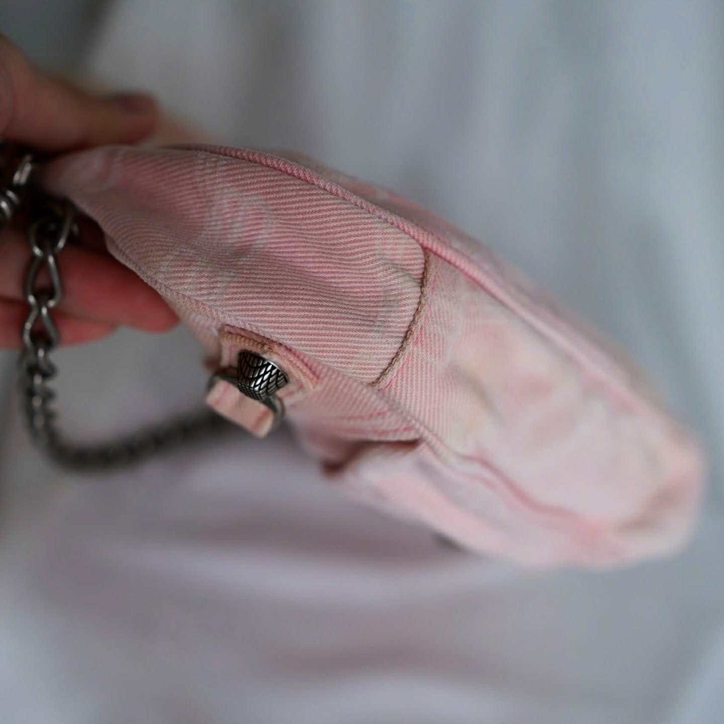 Balenciaga Le Cagole Pink Denim