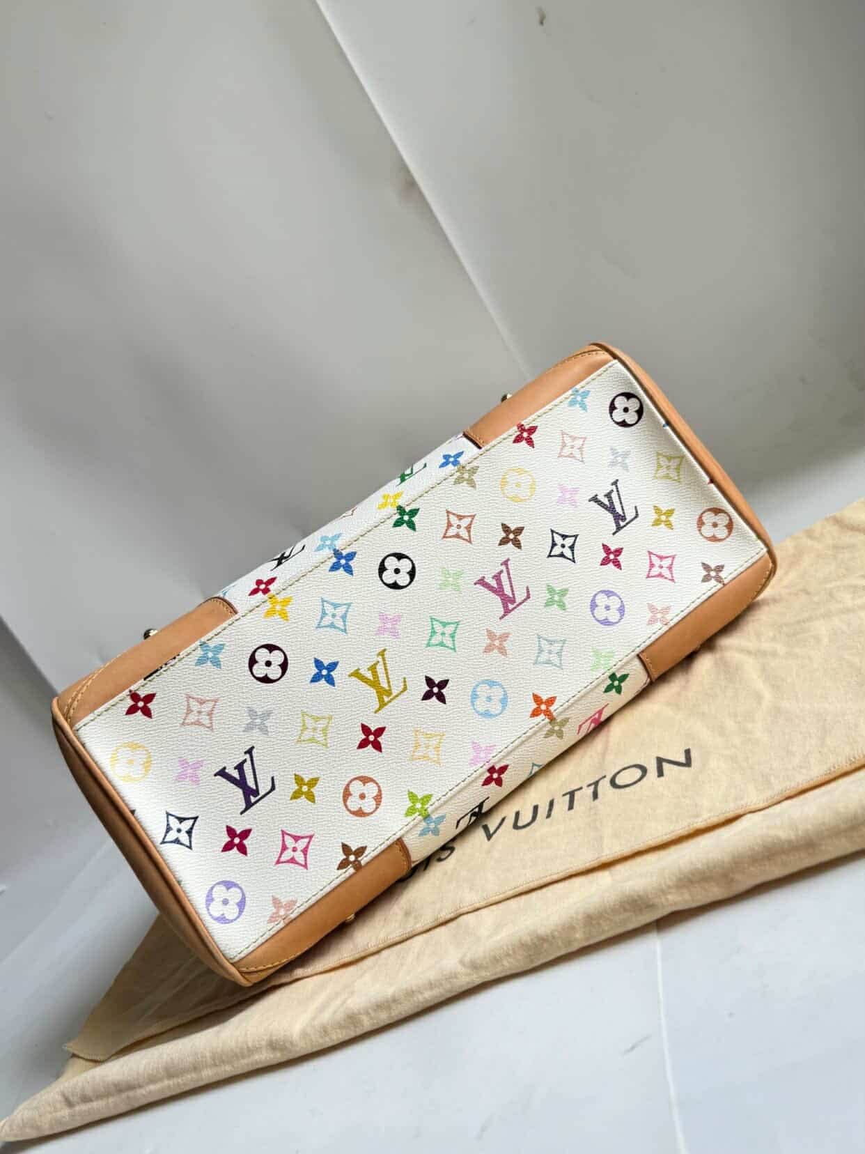 Louis Vuitton x Murakami Limited Edition Monogram Multicolor Claudia Bag
