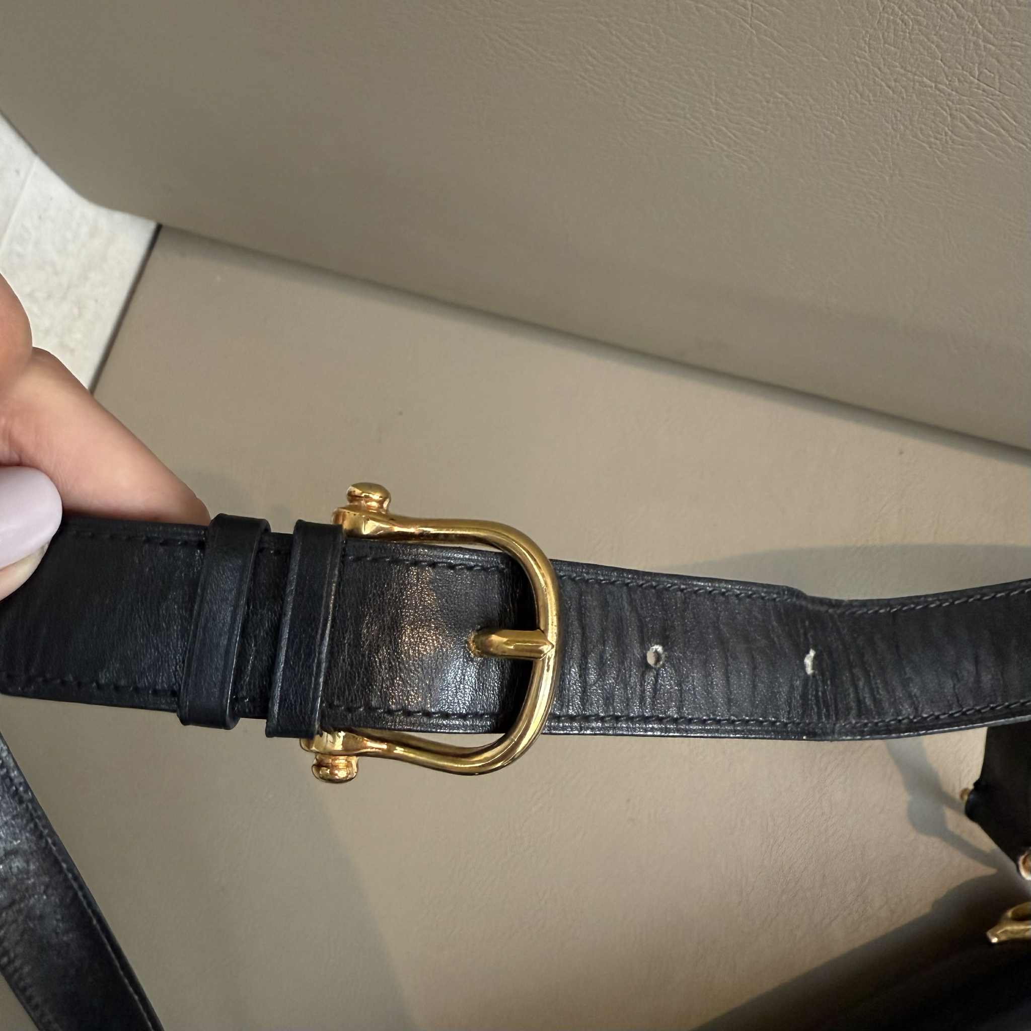 Celine Vintage Box Bag Black
