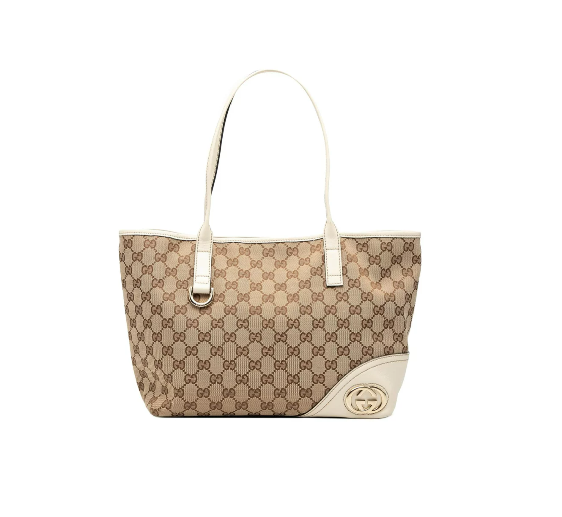 Gucci GG Canvas New Britt Tote