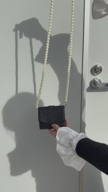 Chanel Wallet Small Caviar Leather