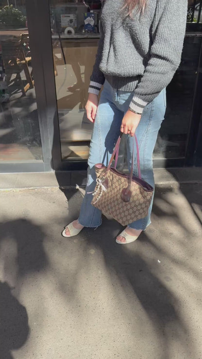 Gucci GG Canvas Jolie Tote Bag